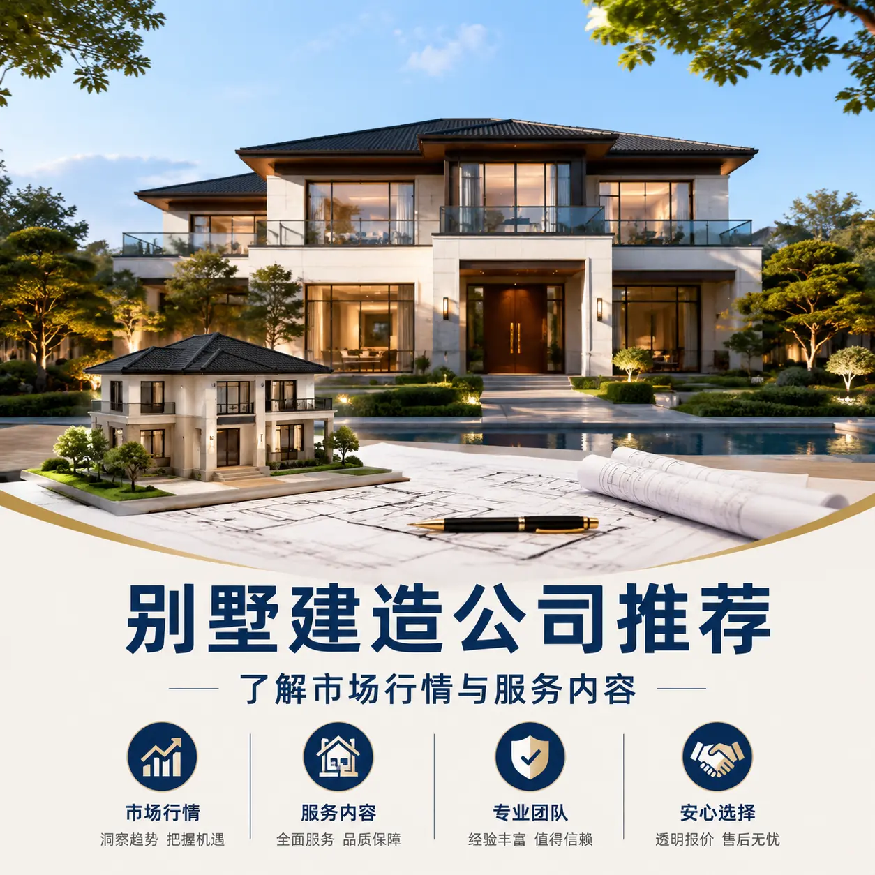 平塘 别墅建造公司推荐：了解市场行情与服务内容