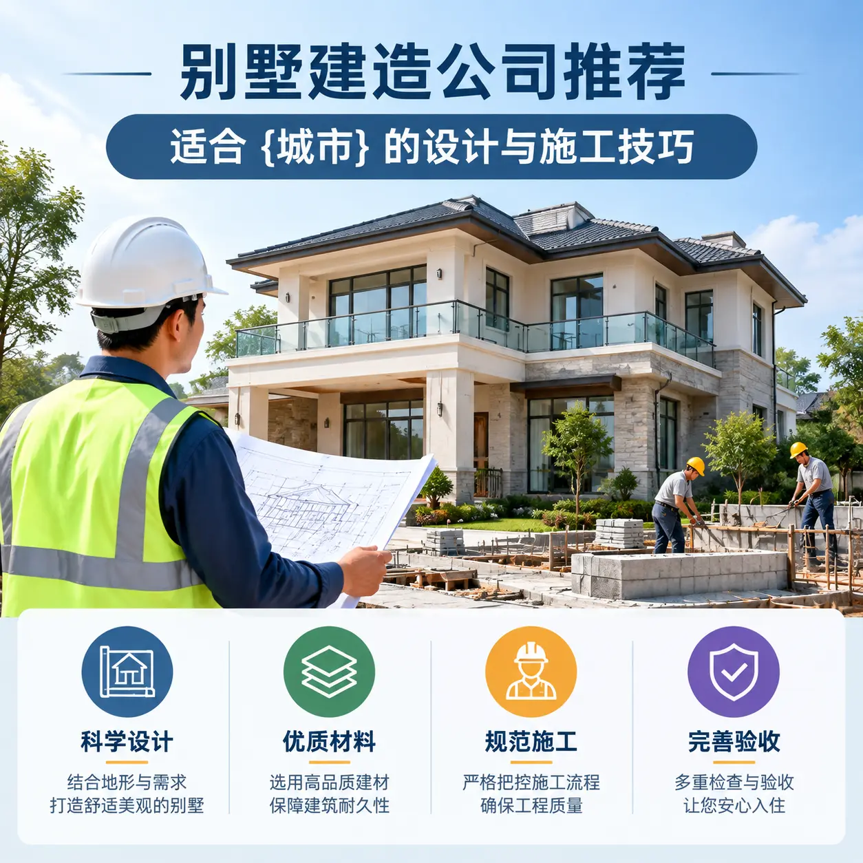 别墅建造公司推荐：适合 平塘 的设计与施工技巧