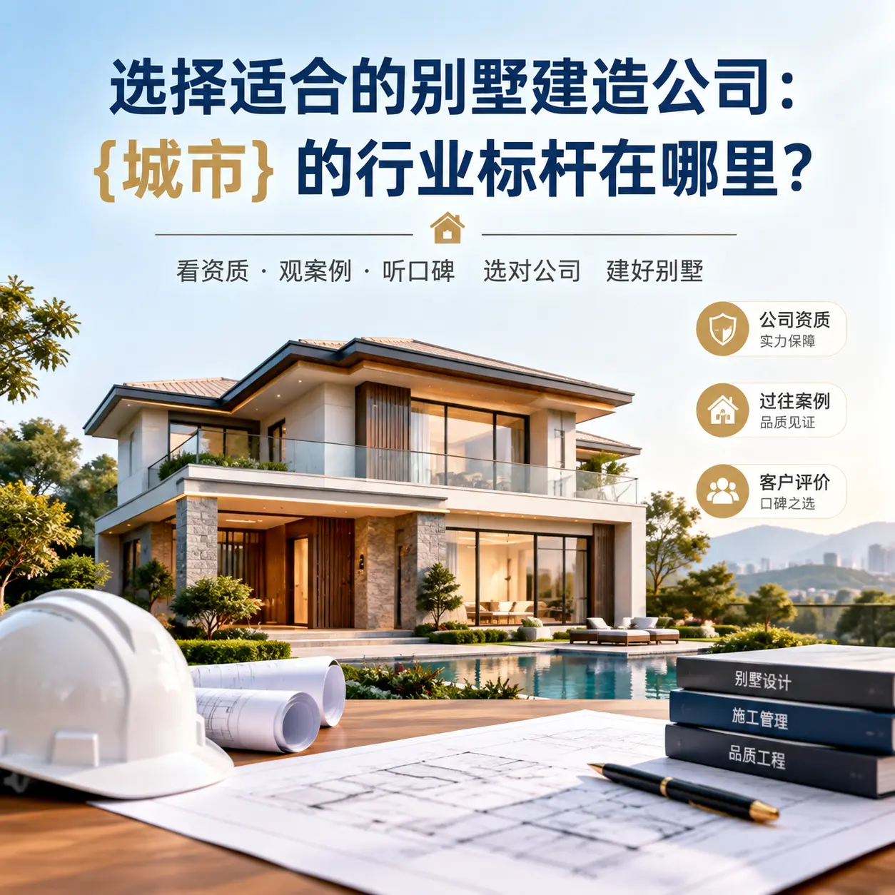 选择适合的别墅建造公司： 平塘 的行业标杆在哪里？