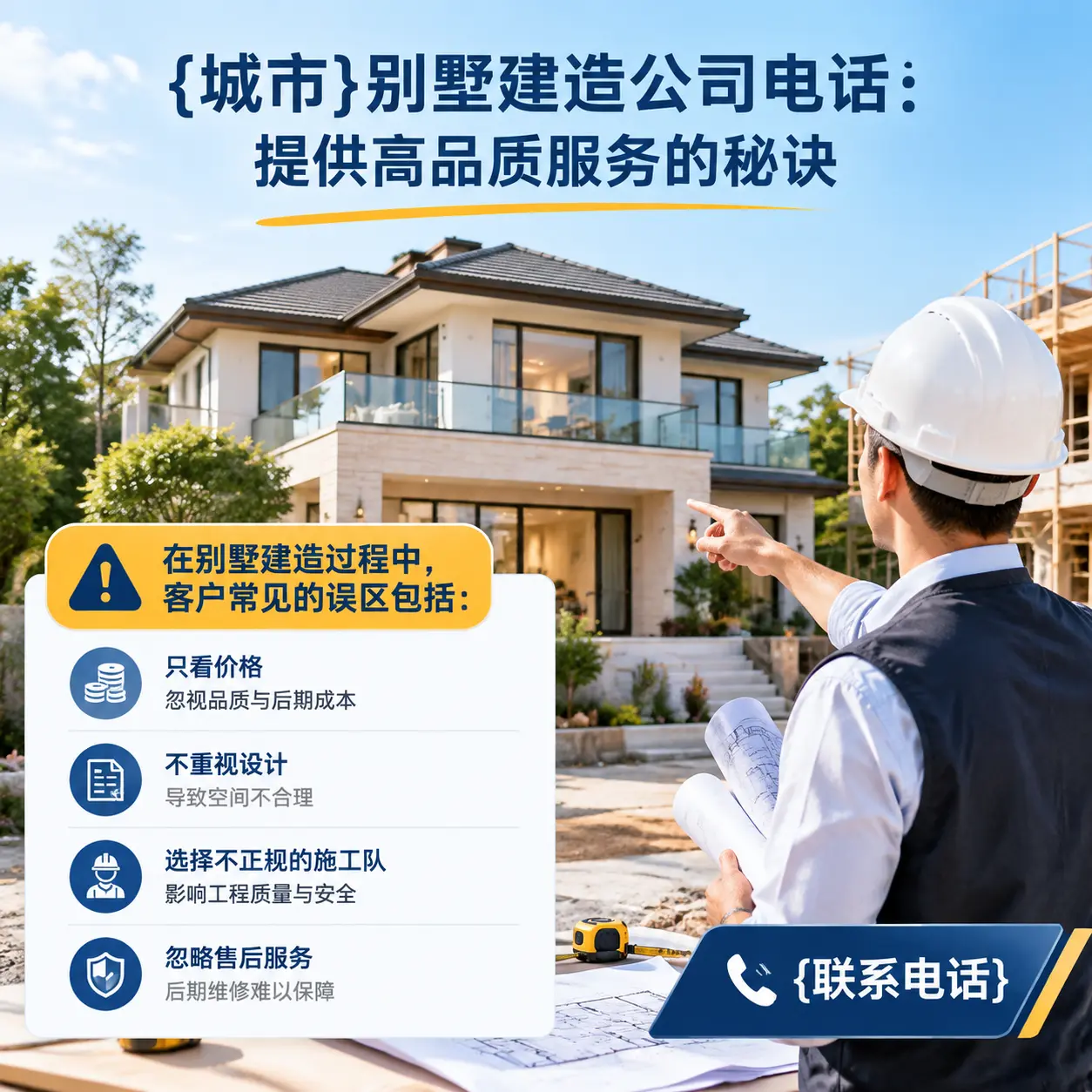 平塘别墅建造公司电话：提供高品质服务的秘诀
