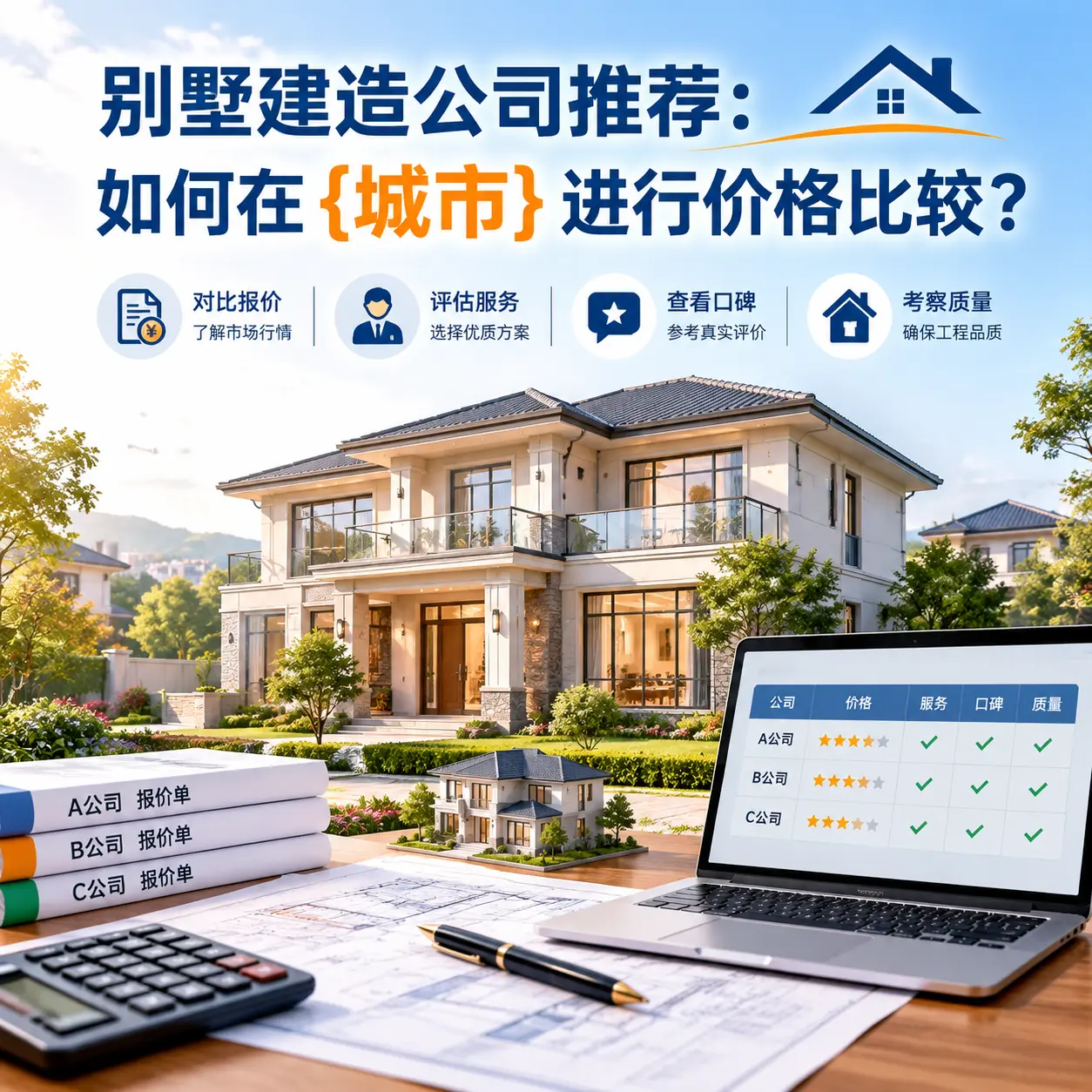 别墅建造公司推荐:如何在 平塘 进行价格比较?