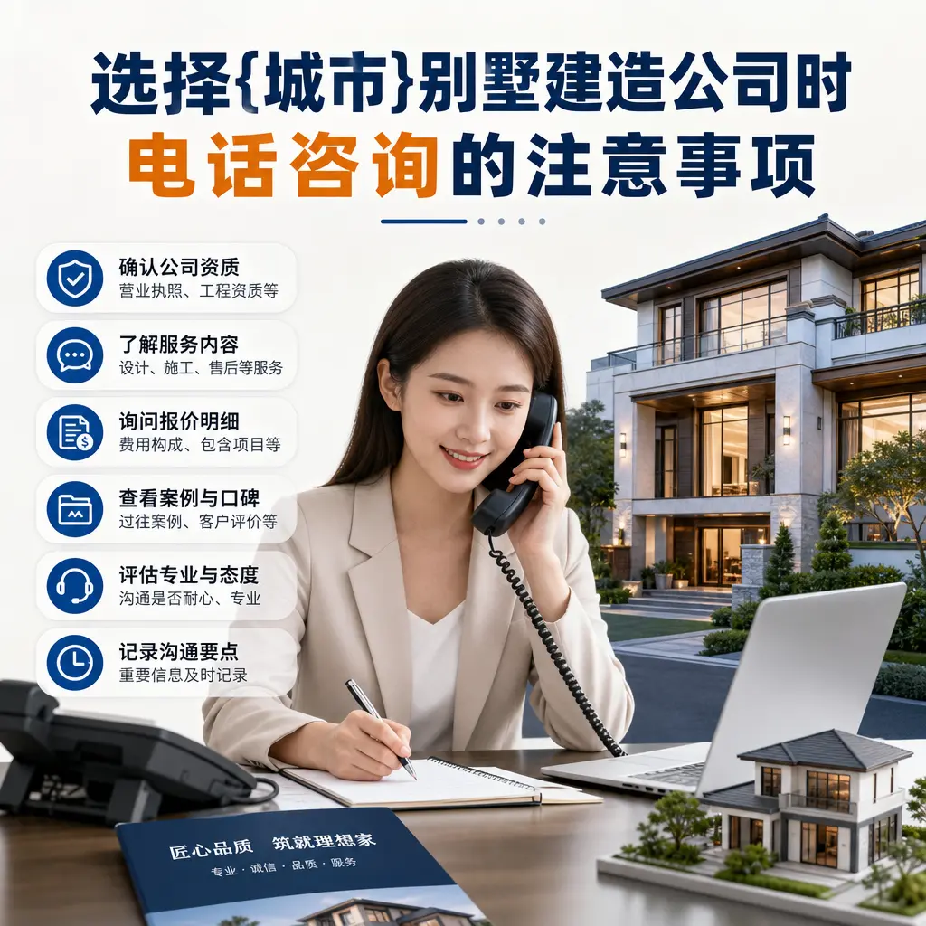 选择平塘别墅建造公司时，电话咨询的注意事项