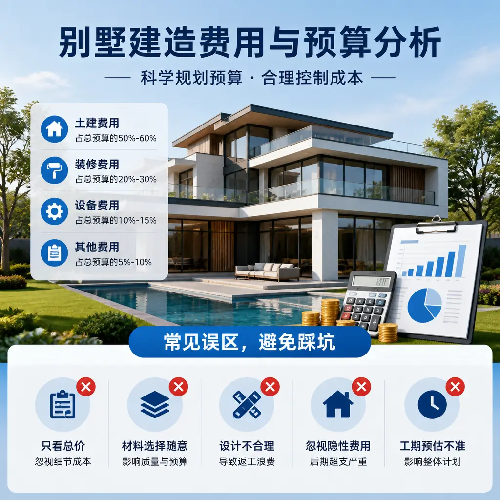 别墅建造公司推荐： 平塘 建造别墅的费用与预算分析