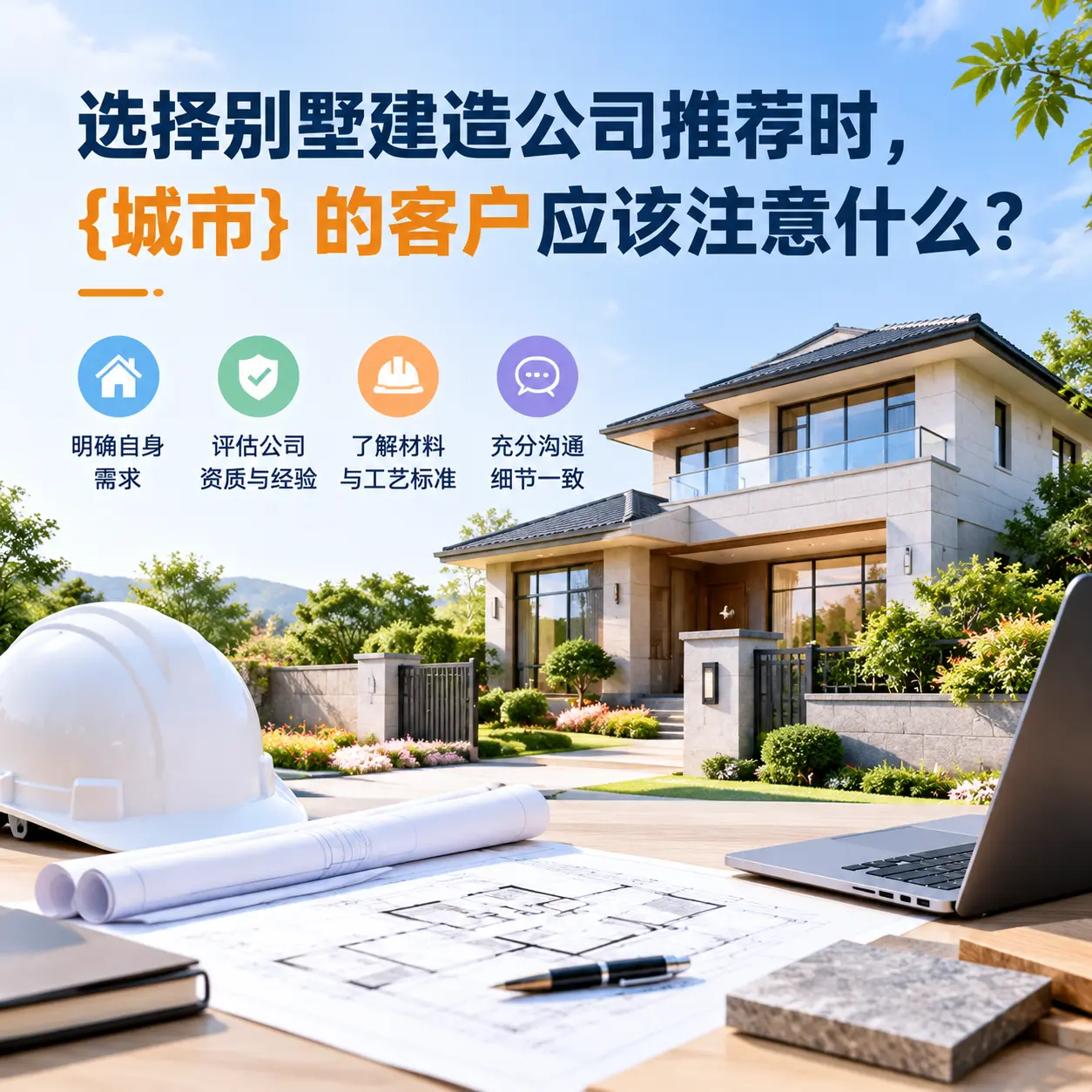 选择别墅建造公司推荐时,平塘 的客户应该注意什么?