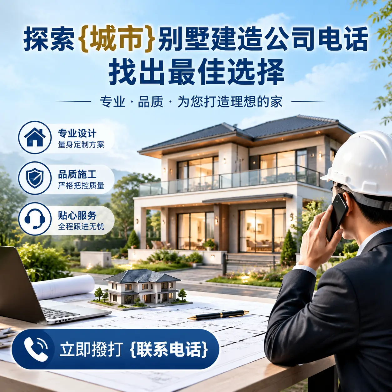 探索平塘别墅建造公司电话,找出最佳选择
