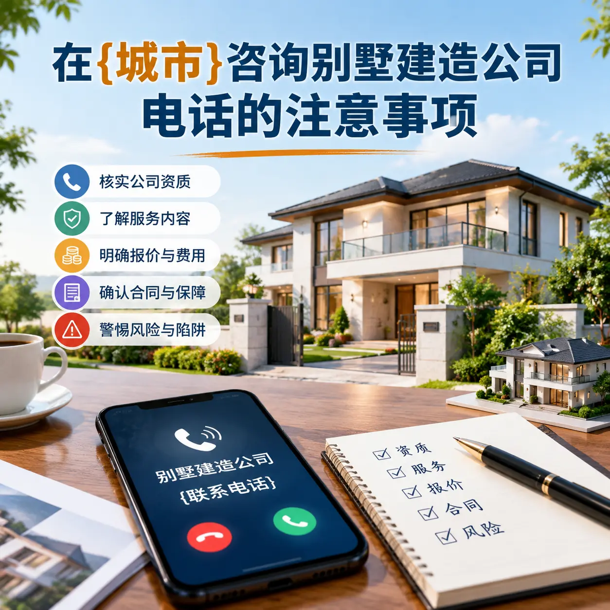 在平塘咨询别墅建造公司电话的注意事项