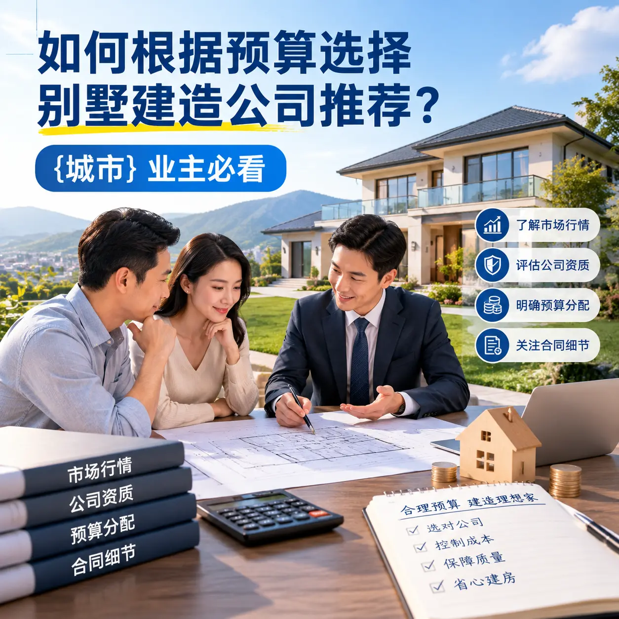 如何根据预算选择别墅建造公司推荐？ 平塘 业主必看