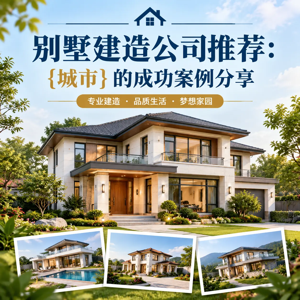 别墅建造公司推荐: 平塘 的成功案例分享