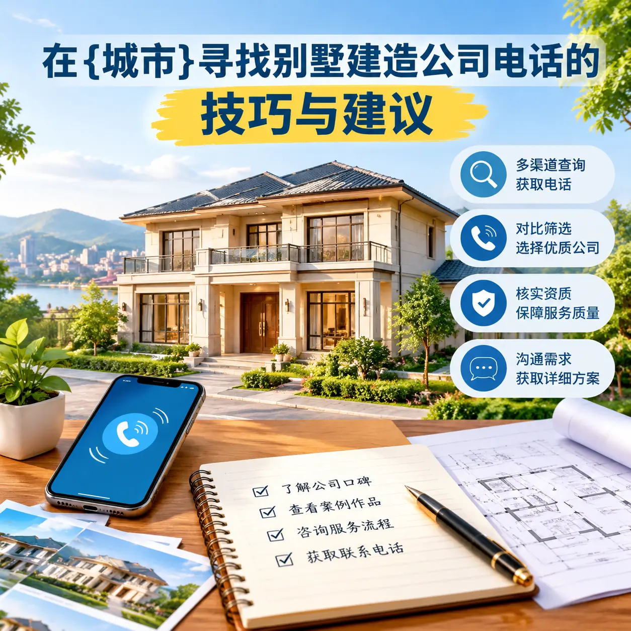 在平塘寻找别墅建造公司电话的技巧与建议
